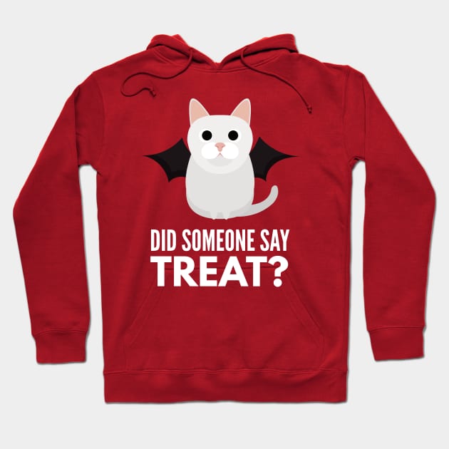 Munchkin Cat Halloween Trick or Treat Hoodie by DoggyStyles